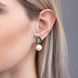 Ocean Drop Earrings, Hundertwasser, 10002 Nights, HW 492C/1010 ST + CPS1