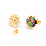 Ocean Drop Earrings, Hundertwasser, Street Rivers, HW 492C/102 ST + CPS1