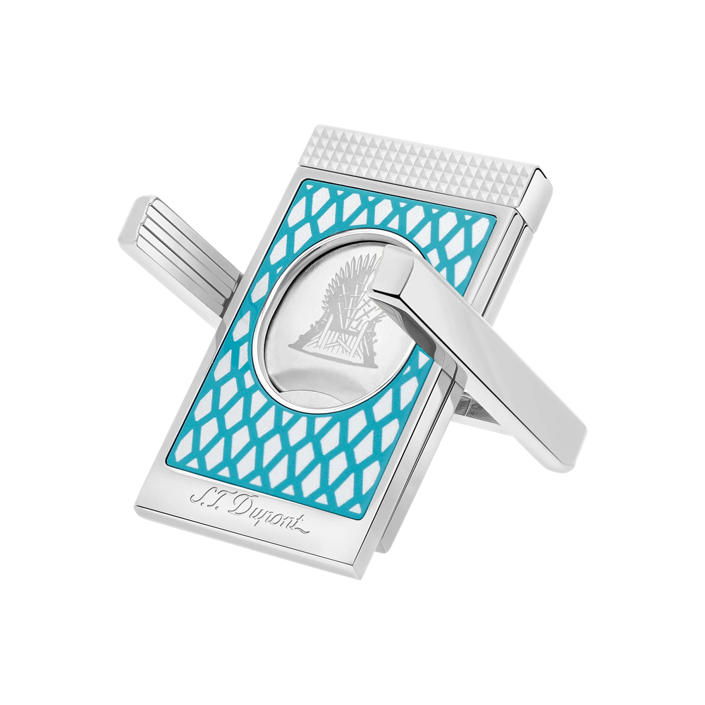 S.T. DUPONT Game of Thrones Icy Blue Cigar Cutter Stand/Coupe Cigare 003152