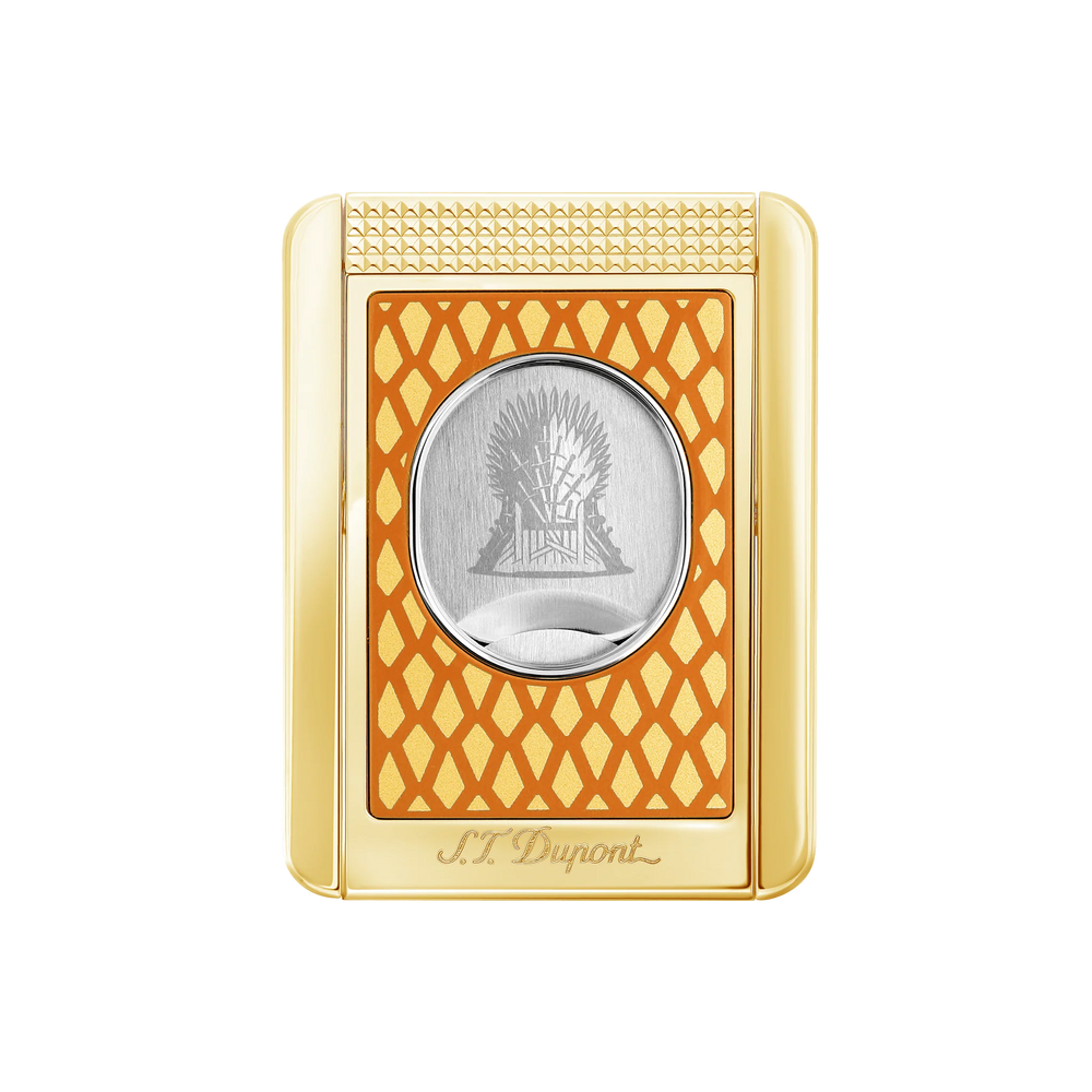 S.T. DUPONT Game of Thrones Fire Orange Cigar Cutter Stand/Coupe Cigare 003153