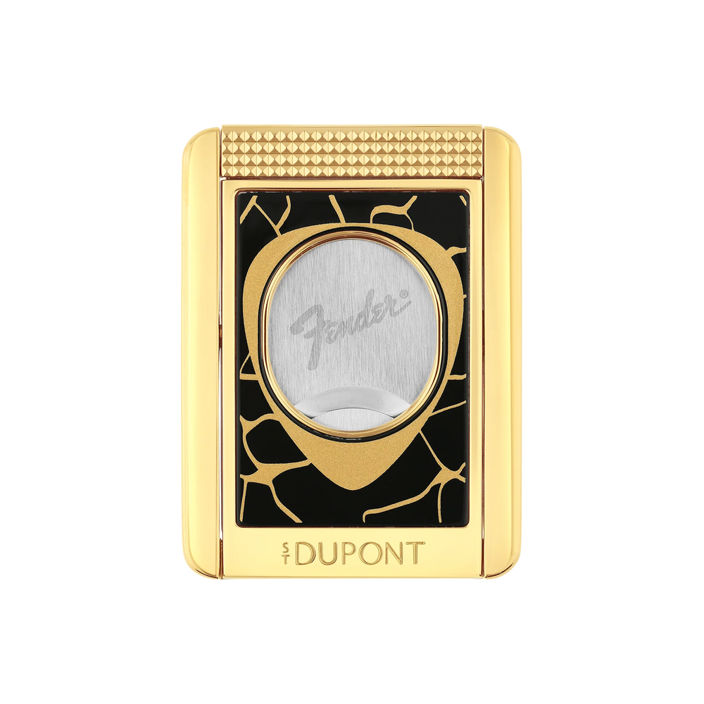 S.T. DUPONT Fender Black Cigar Cutter Stand/Coupe Cigare 003445