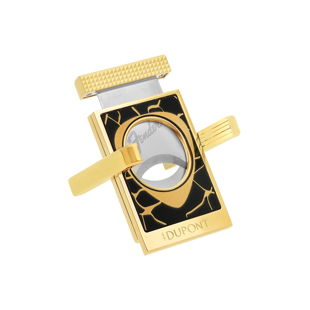 S.T. DUPONT Fender Black Cigar Cutter Stand/Coupe Cigare 003445