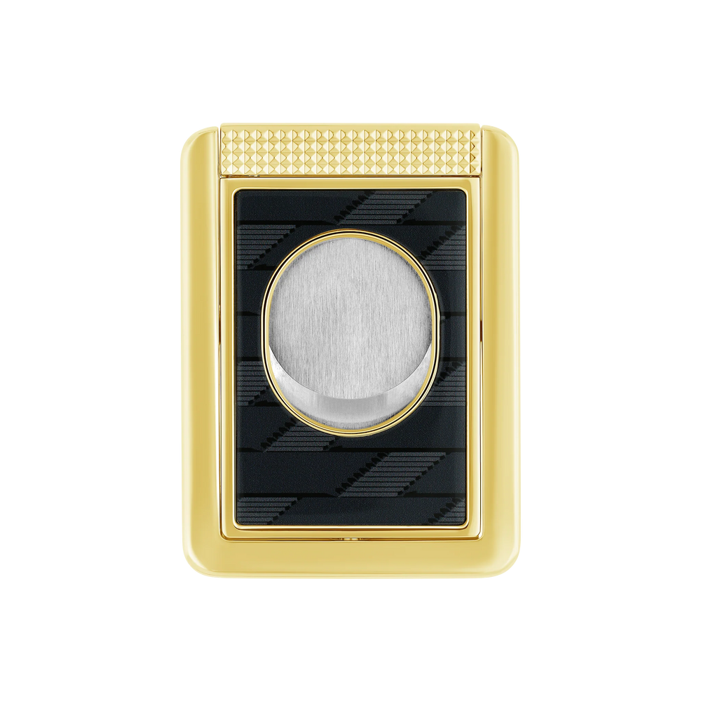 S.T. DUPONT Monogram 1872 Black Cigar Cutter Stand/Coupe Cigar 003479