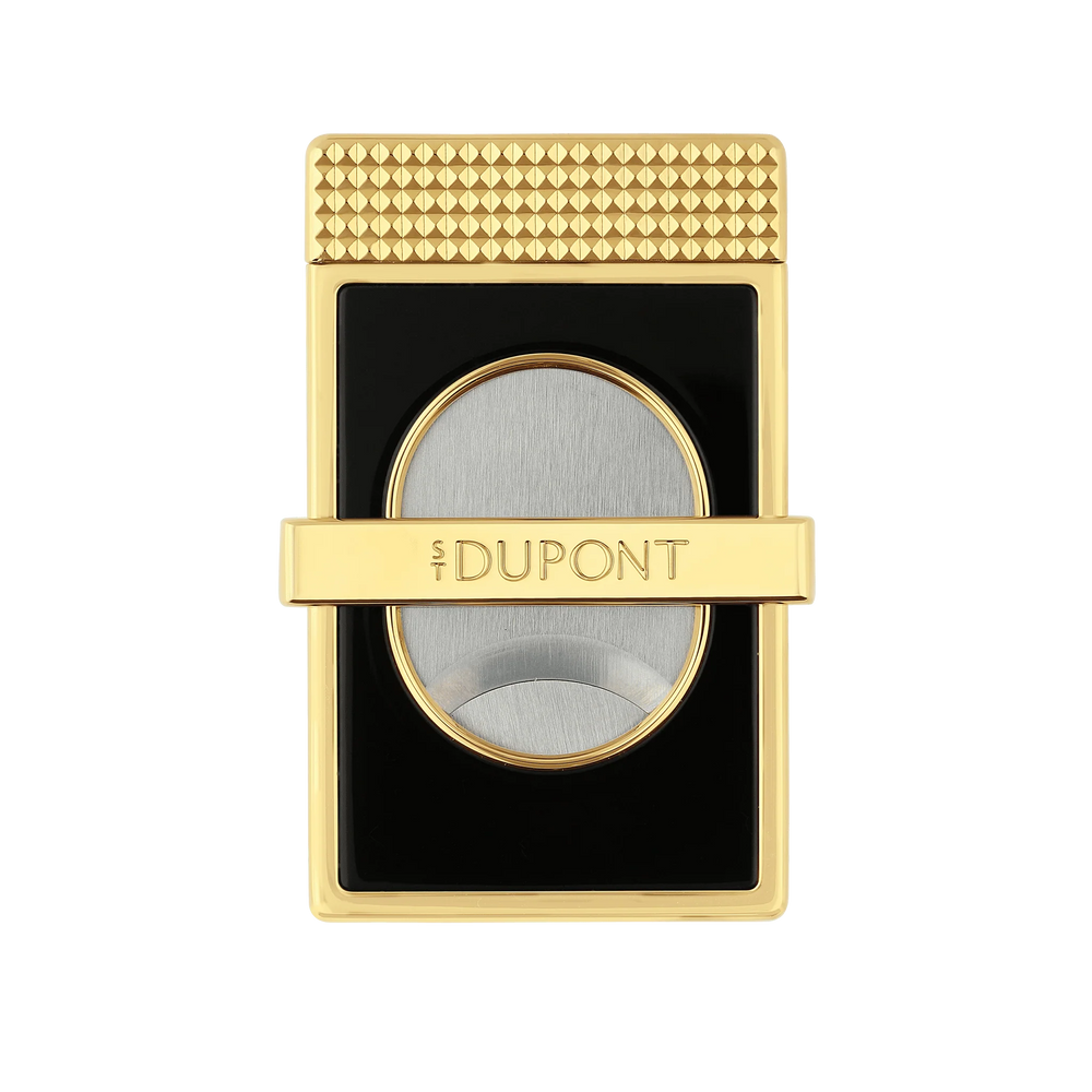 S.T. DUPONT Gold Cigar Cutter Stand Slim/Coupe Cigare 003482