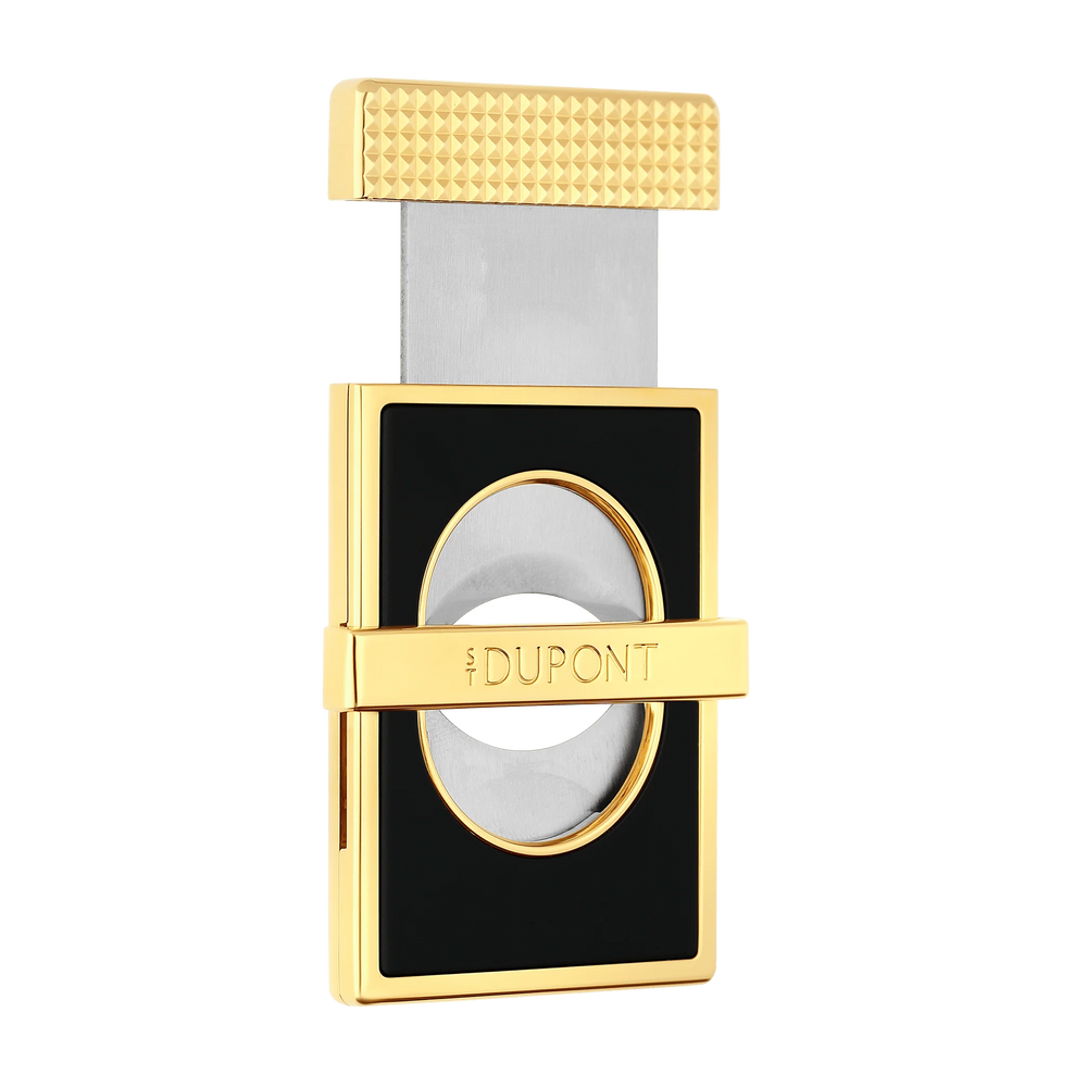 S.T. DUPONT Gold Cigar Cutter Stand Slim/Coupe Cigare 003482
