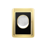 ST DUPONT Coupe-cigare/Coupé Cigare Chrome Or Jaune & Laque Noire 003553