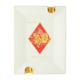 Cendrier en porcelaine blanche Romeo y Julieta de ST Dupont 006450
