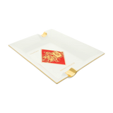 Cendrier en porcelaine blanche Romeo y Julieta de ST Dupont 006450