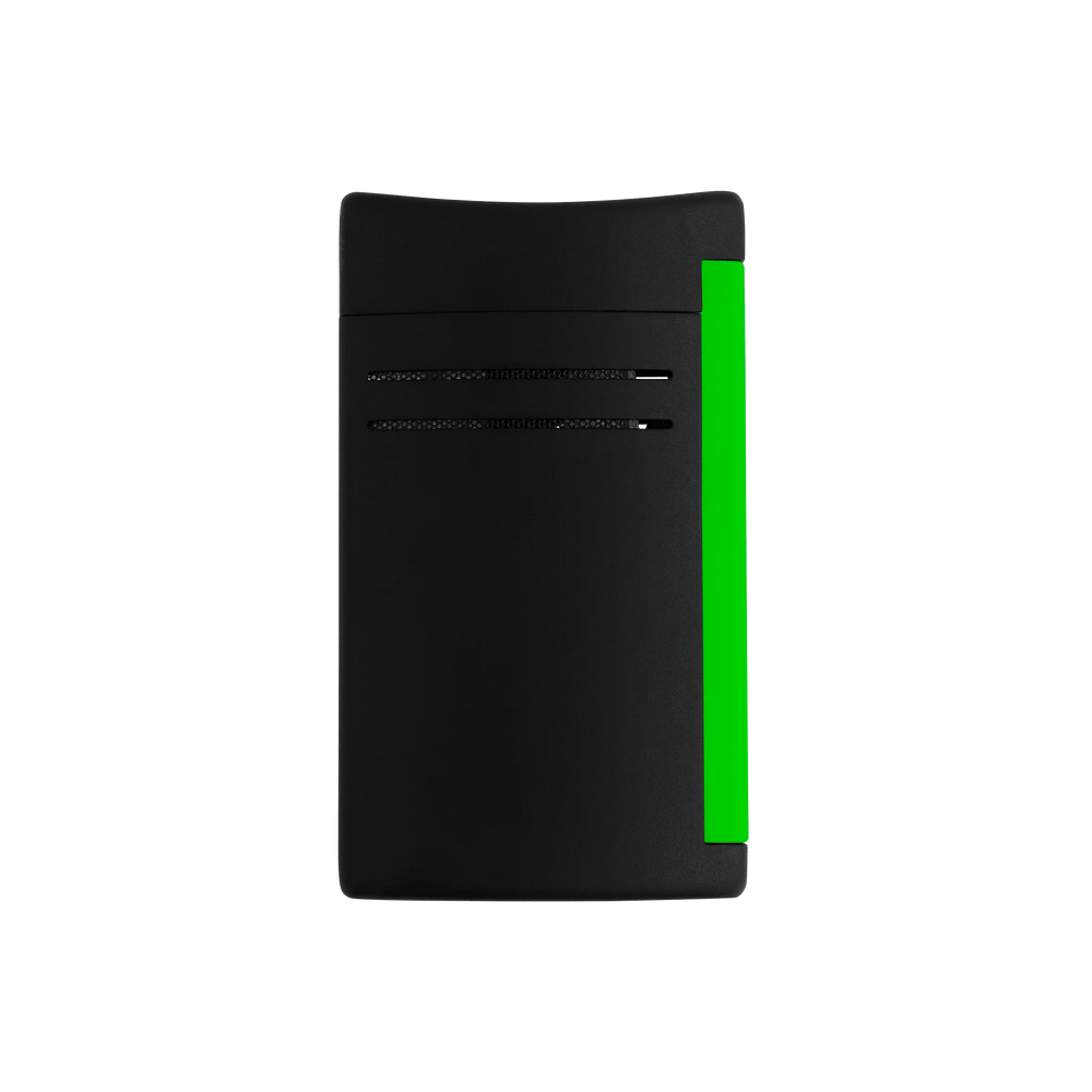 S.T. DUPONT Maxijet Matt Neon Green Lighter/Briquet 020172