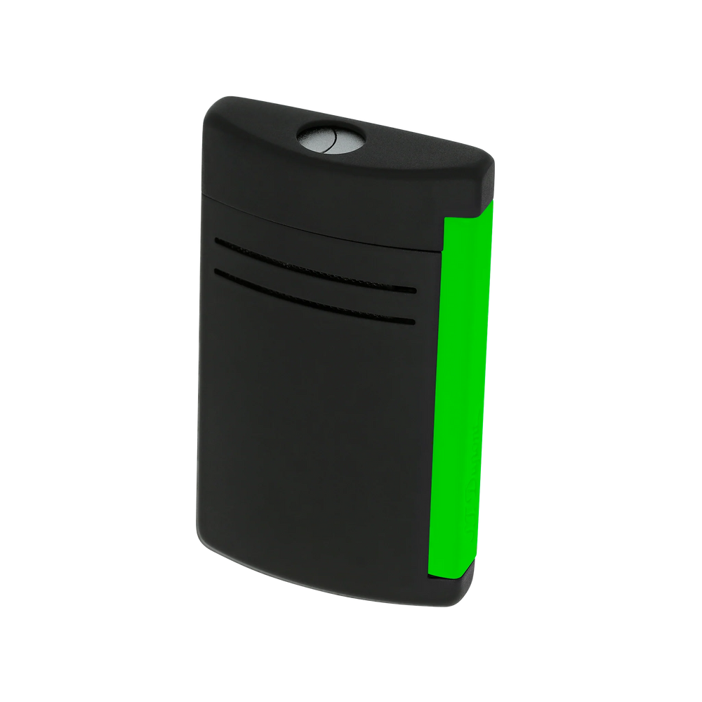 S.T. DUPONT Maxijet Matt Neon Green Lighter/Briquet 020172