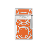 Briquet/briquette laqué orange ST Dupont Biggy Orlinski 025063