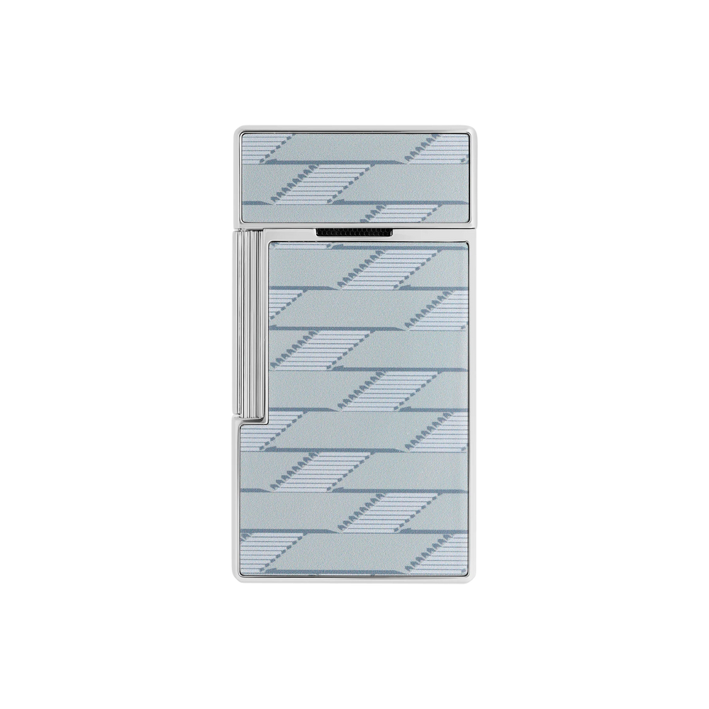 S.T. DUPONT Biggy Monogram 1872 Grey Lacquered Lighter/Briquet 025080