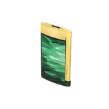 S.T. Dupont Slim 7 Géode Green Lacquered Lighter/Briquet 027036