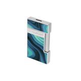 S.T. Dupont Slimmy Géode Blue Lacquered Lighter/Briquet 028035