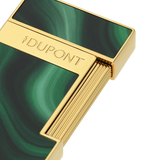 S.T. Dupont Slimmy Géode Green Lacquered Lighter/Briquet 028036