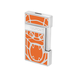 Briquet/briquet laqué orange ST Dupont Slimmy Orlinski 028063
