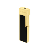 S.T. DUPONT Twiggy Black Golden Gold Lighter/Briquet 030002