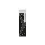 S.T. DUPONT Twiggy Chrome Fire X Black Lighter/Briquet 030070