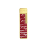 S.T. DUPONT Twiggy Monogram 1872 Burgundy Lacquered Lighter/Briquet 030078