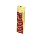 S.T. DUPONT Twiggy Monogram 1872 Burgundy Lacquered Lighter/Briquet 030078