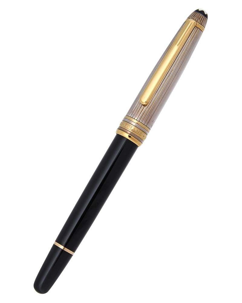 Meisterstuck Solitaire Doué - Black/Sterling Silver Rollerball 17327