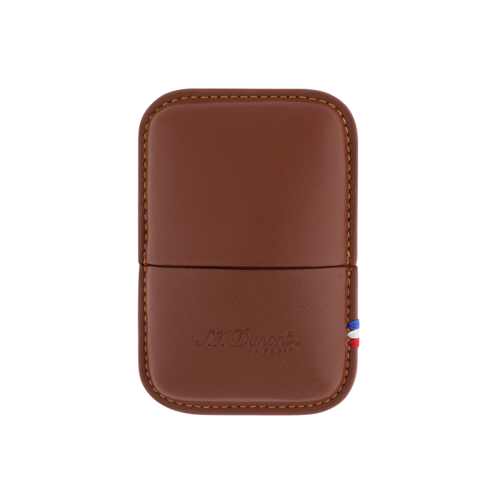 S.T. DUPONT LIGNE 2 LIGHTER CASE/ETUI BROWN 183071
