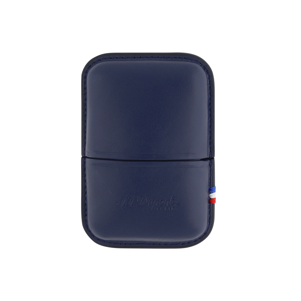 S.T. DUPONT LIGNE 2 LIGHTER CASE/ETUI BLUE 183073
