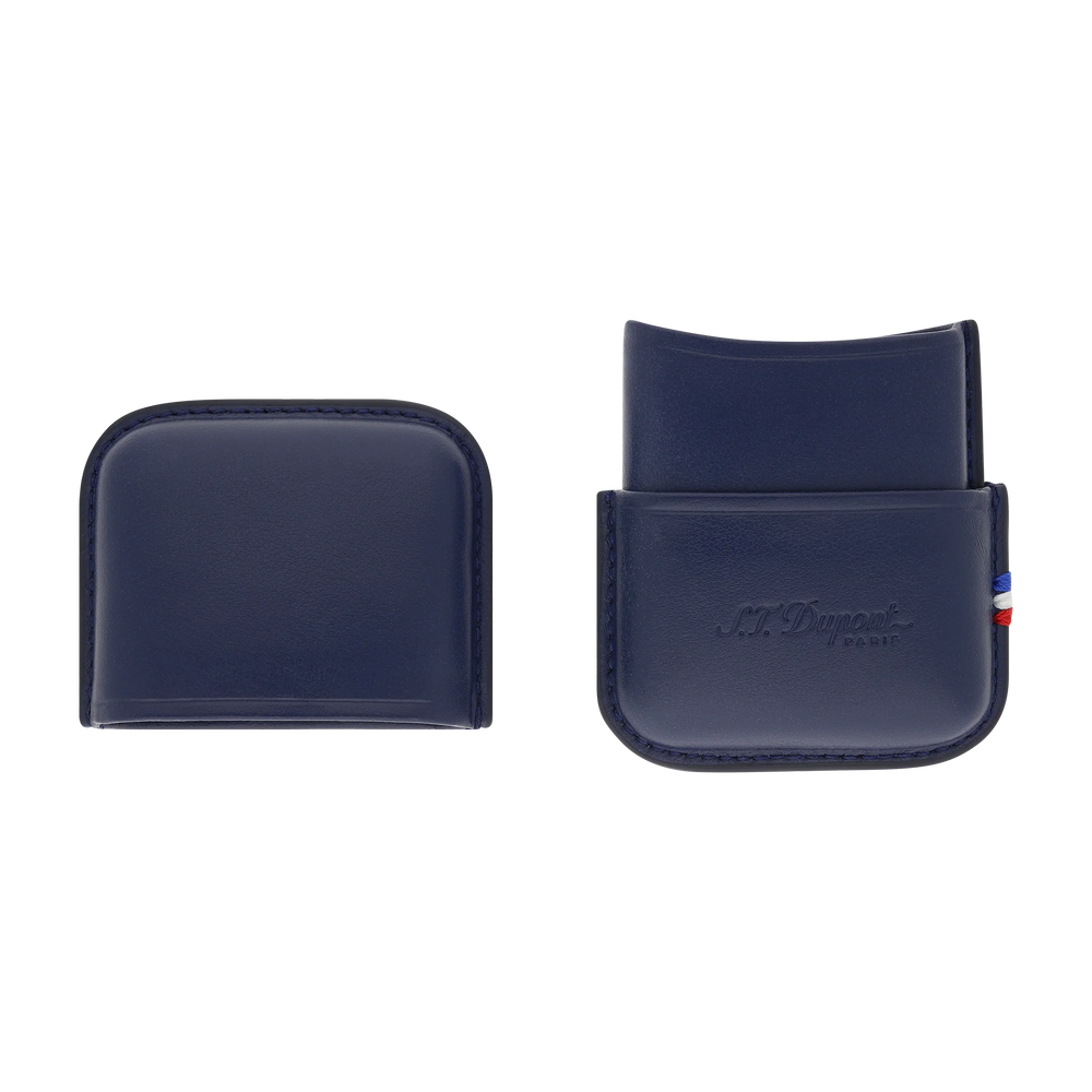 S.T. DUPONT LIGNE 2 LIGHTER CASE/ETUI BLUE 183073