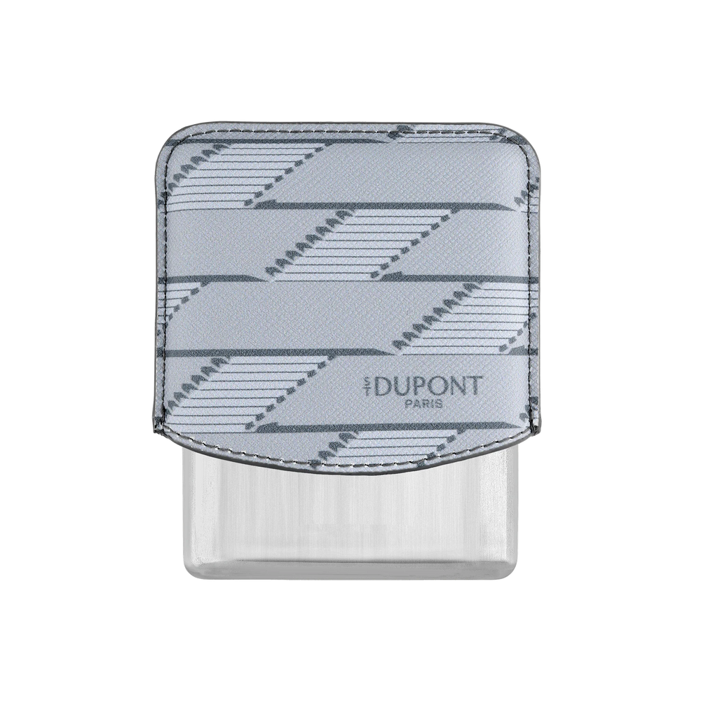 S.T. DUPONT Monogram 1872 Grey Coated Canvas Cigarette Case/Étui Cigarette 183180
