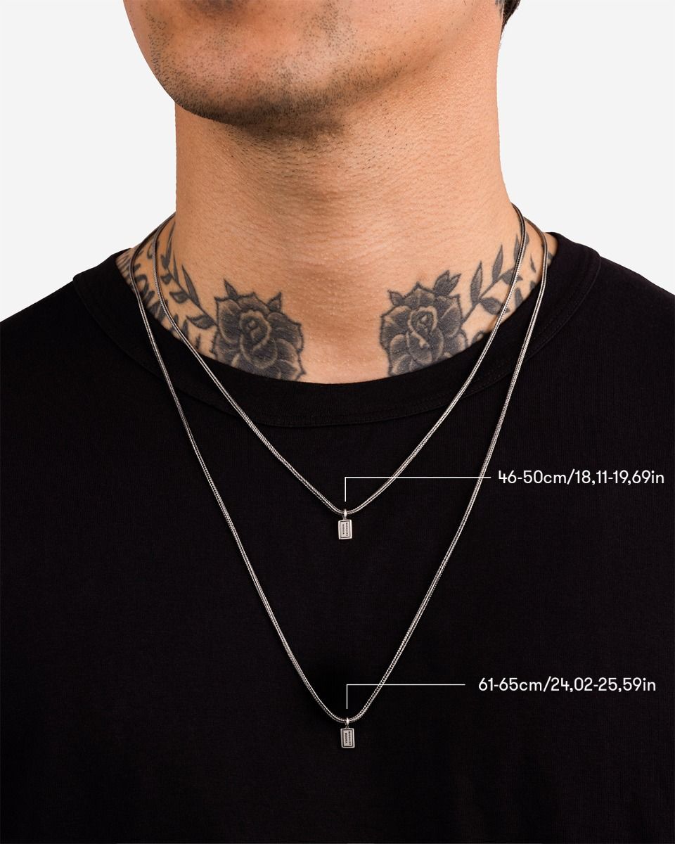 Barbara Stacking Necklace Silver 45-50 cm, 860