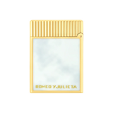 Briquet/briquet Romeo y Julieta laqué blanc ST Dupont Ligne 1 C14050CL