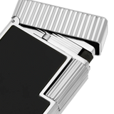 Briquet/briquet ST Dupont Ligne 1 en palladium laqué noir C14121