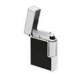 Briquet/briquet ST Dupont Ligne 1 en palladium laqué noir C14121