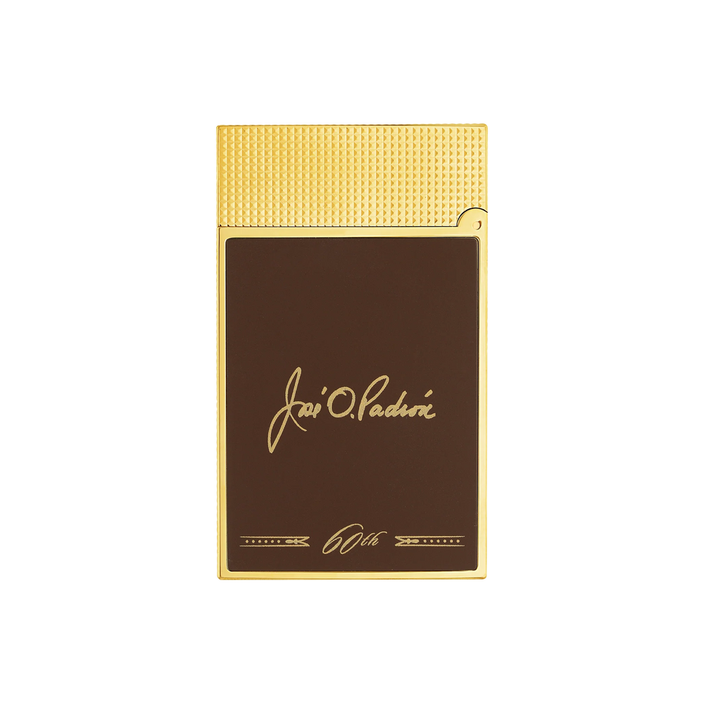 S.T. DUPONT Ligne 2 Lacquered Padron Brown Lighter/Briquet C16014