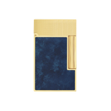 S.T. Dupont Ligne 2 Cling Popote Blue Lacquered Savoir-Faire Lighter/Briquet C16017CL