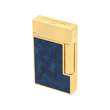 S.T. Dupont Ligne 2 Cling Popote Blue Lacquered Savoir-Faire Lighter/Briquet C16017CL