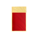 S.T. DUPONT Ligne 2 Horse Mane Guilloche Red/YG Lighter/Briquet C16080CL