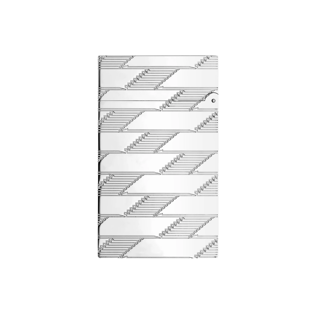 S.T. DUPONT Ligne 2 Monogram 1872 Palladium Guilloche Lighter/Briquet C16180