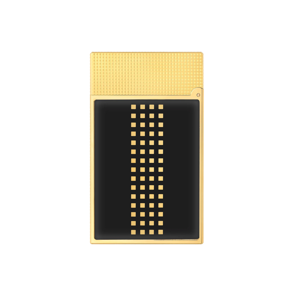 S.T. DUPONT Le Grand Behike Black Lacquered Lighter/Briquet C23003CL