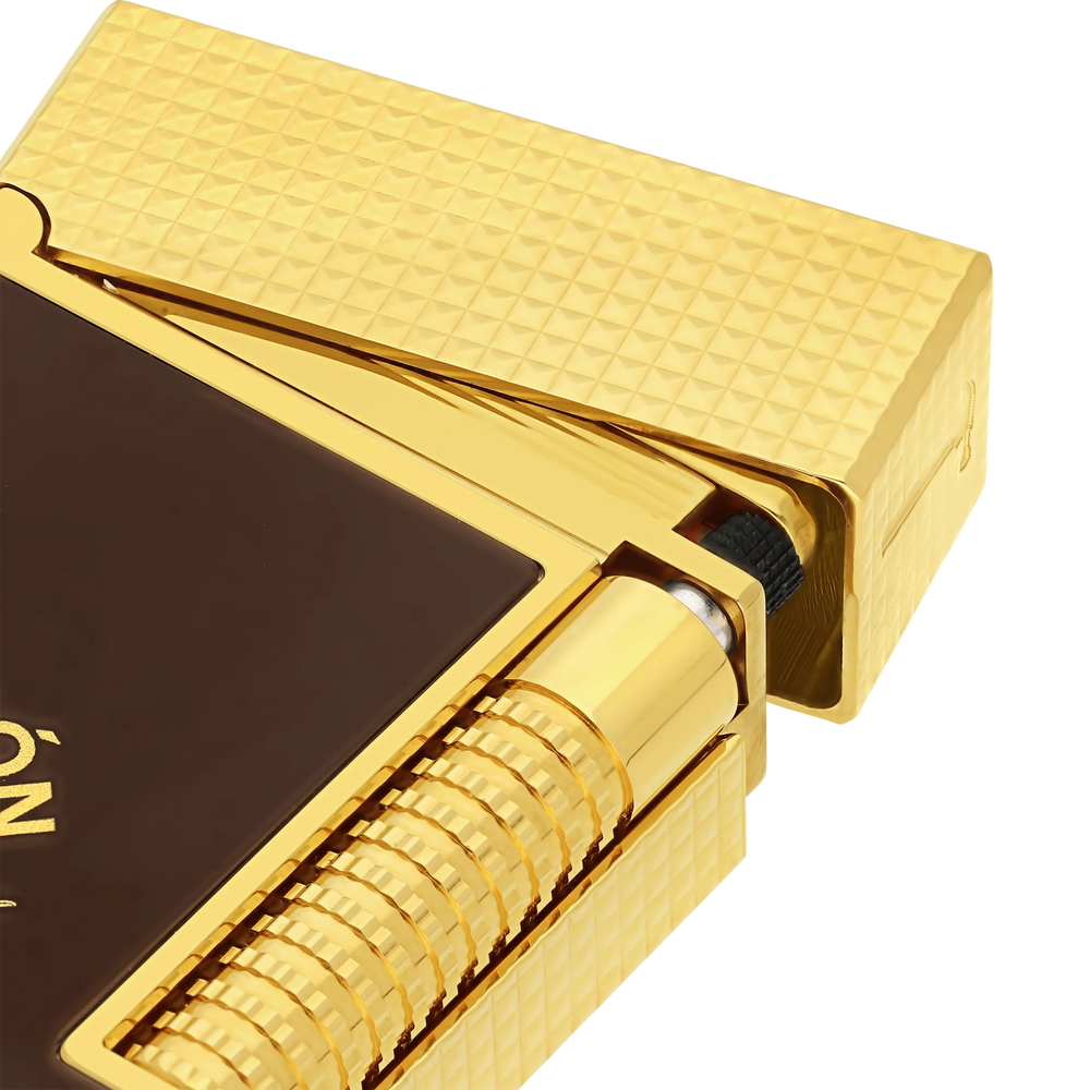 S.T. DUPONT LE GRAND Lacquered Padron Brown Lighter/Briquet C23014