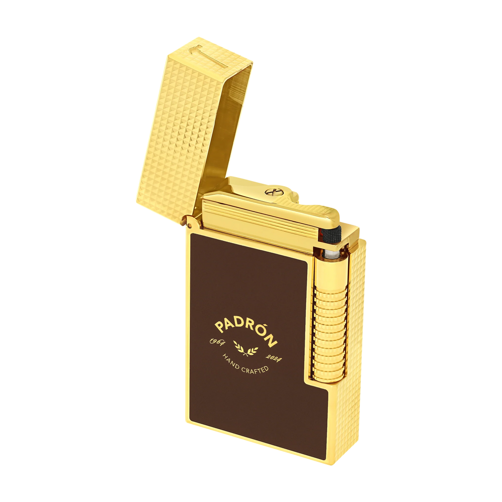 S.T. DUPONT LE GRAND Lacquered Padron Brown Lighter/Briquet C23014