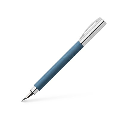 Ambition precious resin, blue,  fountain pen, Medium nib 147140
