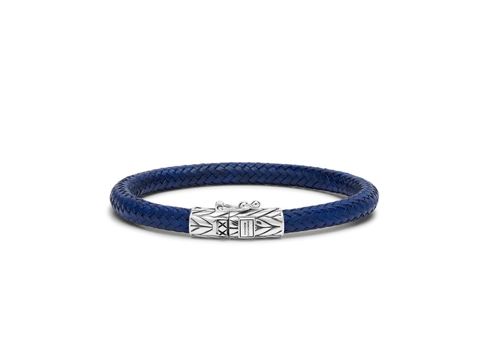 Ellen Navy Leather Bracelet 149 BU