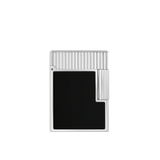 Briquet/briquet ST Dupont Ligne 1 en palladium laqué noir C14121