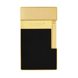 Briquet de table/briquet ST Dupont noir laqué or T20100