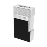 Briquet de table/briquet ST Dupont argent laqué noir T20101