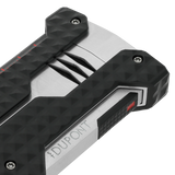 Briquet/briquet coupe-vent ST Dupont argent brossé W21324