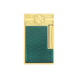 Briquet/briquet laqué vert Pacifique ST Dupont Ligne 2 20&nbsp;000 Lieues sous les mers C16052CL