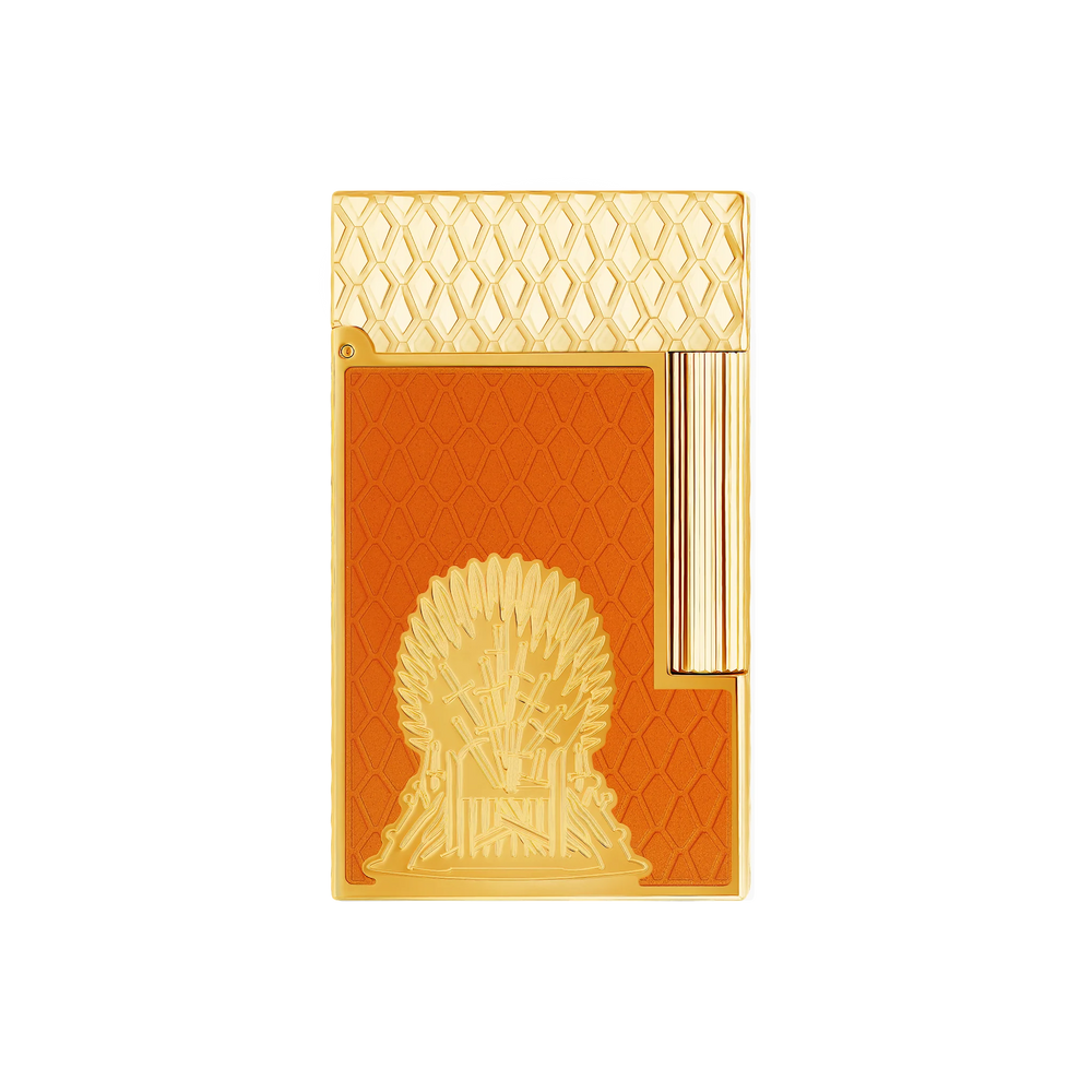 S.T. DUPONT Ligne 2 Lacquered Game of Thrones Fire Orange Lighter/Briquet C16413
