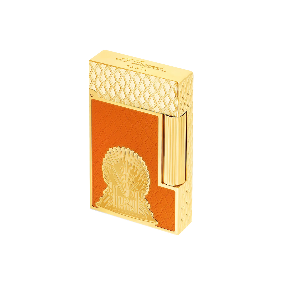 S.T. DUPONT Ligne 2 Lacquered Game of Thrones Fire Orange Lighter/Briquet C16413